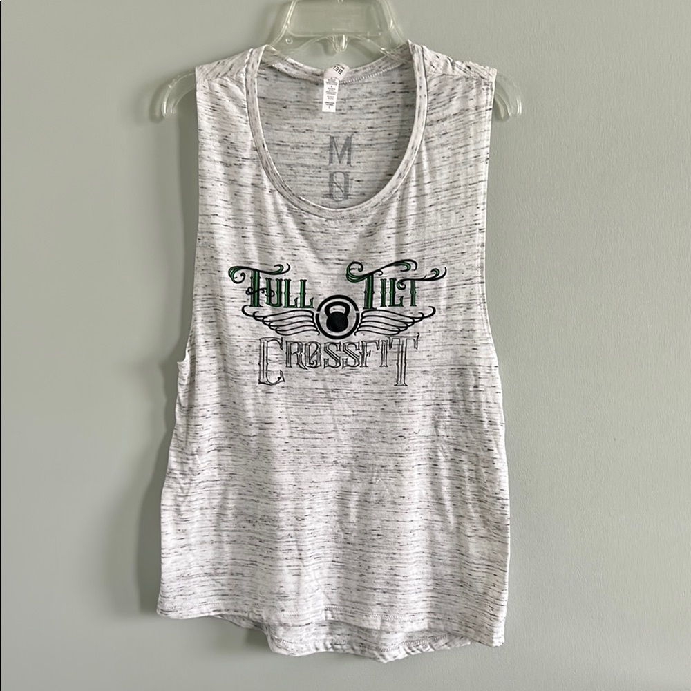 Full Tilt Gray Muscle Tee with Black Graphic